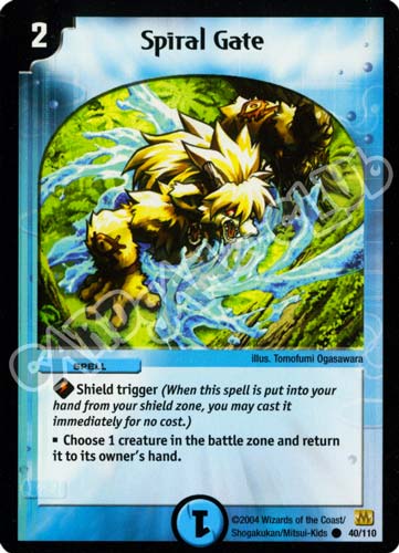 040/110 Spiral Gate comune (EN) -NEAR MINT-