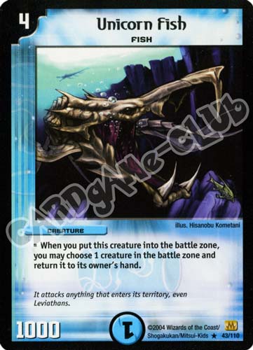 043/110 Unicorn Fish rara (EN) -NEAR MINT-