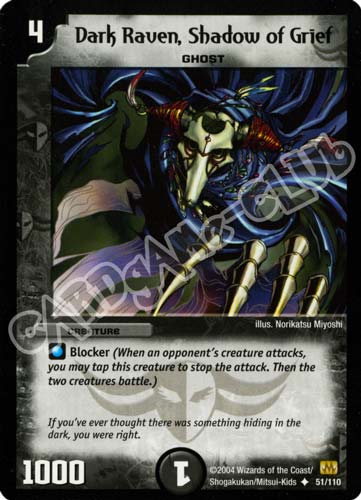 051/110 Dark Raven, Shadow of Grief non comune (EN) -NEAR MINT-
