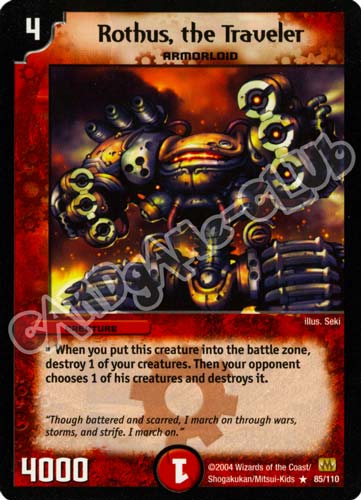 085/110 Rothus, the Traveler rara (EN) -NEAR MINT-
