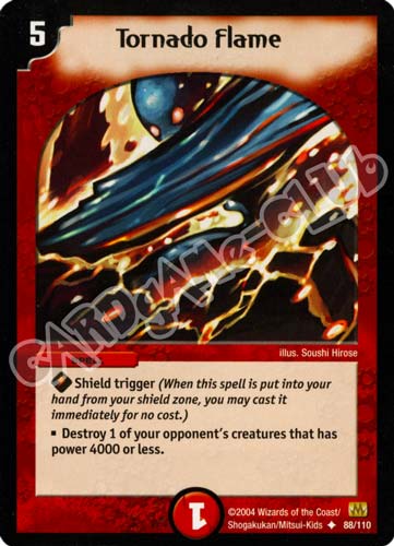 088/110 Tornado Flame non comune (EN) -NEAR MINT-