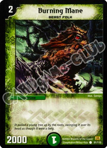 091/110 Burning Mane comune (EN) -NEAR MINT-