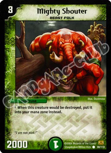 098/110 Mighty Shouter comune (EN) -NEAR MINT-