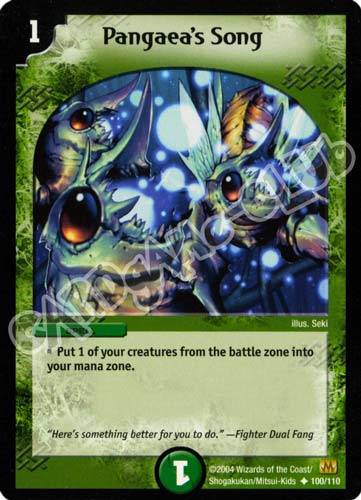 100/110 Pangaea's Song non comune (EN) -NEAR MINT-