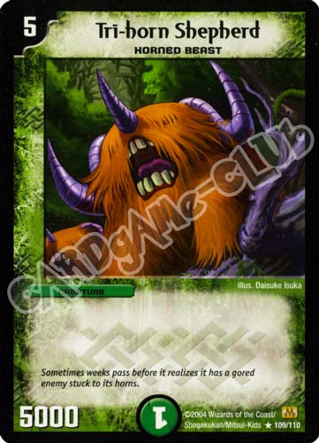 109/110 Tri-horn Shepherd rara (EN) -NEAR MINT-