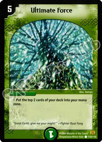 110/110 Ultimate Force comune (EN) -NEAR MINT-