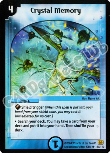 029/110 Crystal Memory rara (EN) -NEAR MINT-