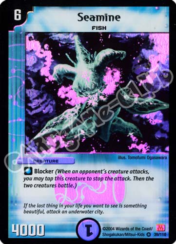 039/110 Seamine molto rara foil (EN) -NEAR MINT-