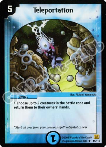 041/110 Teleportation rara (EN) -NEAR MINT-