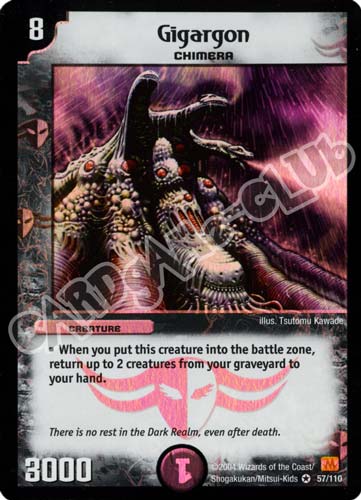 057/110 Gigargon molto rara foil (EN) -NEAR MINT-