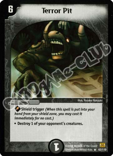 063/110 Terror Pit rara (EN) -NEAR MINT-