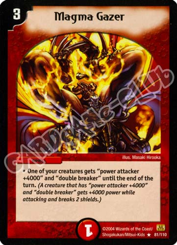 081/110 Magma Gazer rara (EN) -NEAR MINT-