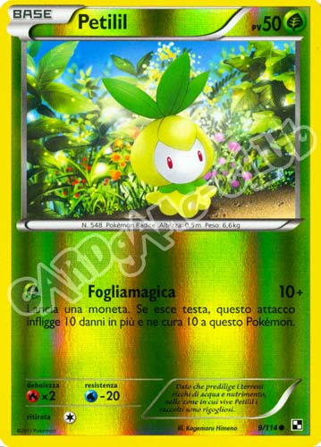 009 / 114 Petilil comune foil reverse (IT) -NEAR MINT-