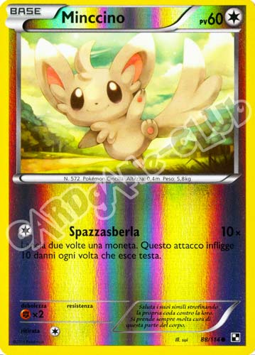088 / 114 Minccino comune foil reverse (IT) -NEAR MINT-