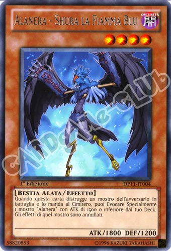 DP11-IT004 Alanera - Shura la Fiamma Blu rara 1a Edizione (IT) -NEAR MINT-