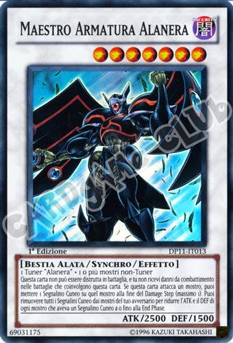 DP11-IT013 Maestro Armatura Alanera super rara 1a Edizione (IT) -NEAR MINT-