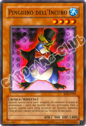 RDS-IT010 Pinguino dell' Incubo comune Unlimited (IT) -NEAR MINT-