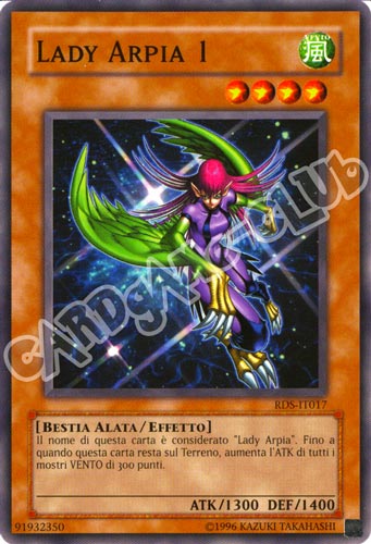 RDS-IT017 Lady Arpia 1 comune Unlimited (IT) -NEAR MINT-