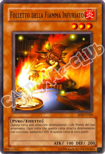 RDS-IT020 Folletto della Fiamma Infuriato comune Unlimited (IT) -NEAR MINT-