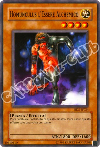 RDS-IT034 Homunculus l' Essere Alchemico comune Unlimited (IT) -NEAR MINT-