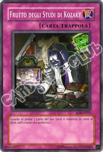 RDS-IT053 Frutto degli Studi di Kozaky comune Unlimited (IT) -NEAR MINT-