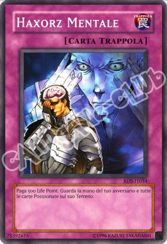 RDS-IT054 Haxorz Mentale comune Unlimited (IT) -NEAR MINT-