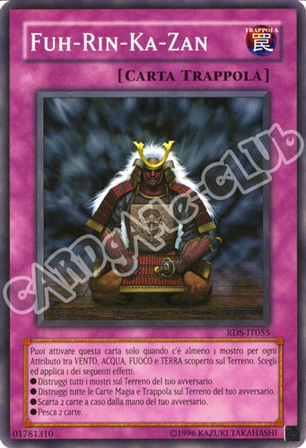 RDS-IT055 Fuh-Rin-Ka-Zan comune Unlimited (IT) -NEAR MINT-