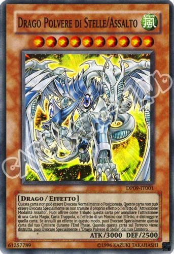 DP09-IT001 Drago Polvere di Stelle/Assalto super rara Unlimited (IT) -NEAR MINT-