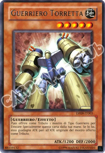 DP09-IT003 Guerriero Torretta rara Unlimited (IT) -GOOD-