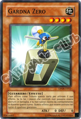 DP09-IT012 Gardna Zero comune Unlimited (IT) -NEAR MINT-