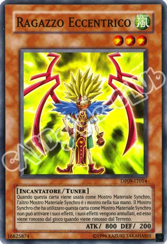 DP09-IT014 Ragazzo Eccentrico super rara Unlimited (IT) -PLAYED-