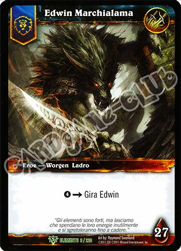 ELEMENTS 003 / 220 Edwin Marchialama non comune (IT) -NEAR MINT-