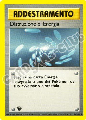 092 / 102 Distruzione di Energia comune 1a edizione (IT) -NEAR MINT-