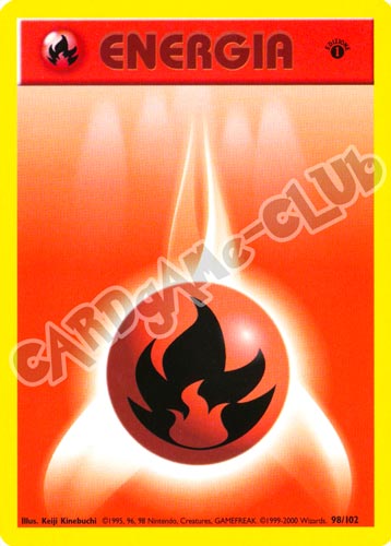 098 / 102 Energia Fuoco comune 1a edizione (IT) -NEAR MINT-