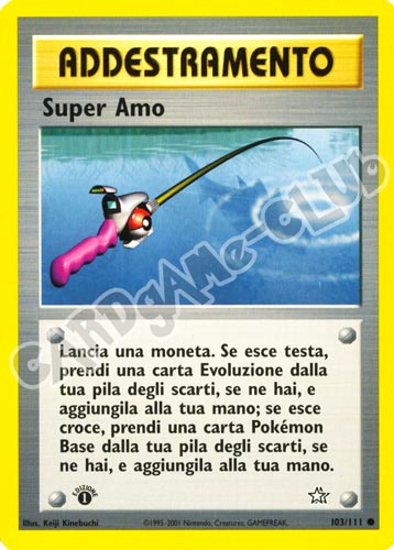 103 / 111 Super Amo comune 1a edizione (IT) -NEAR MINT-