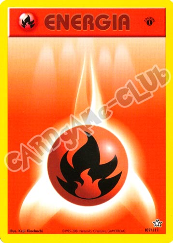 107 / 111 Energia Fuoco comune 1a edizione (IT) -NEAR MINT-