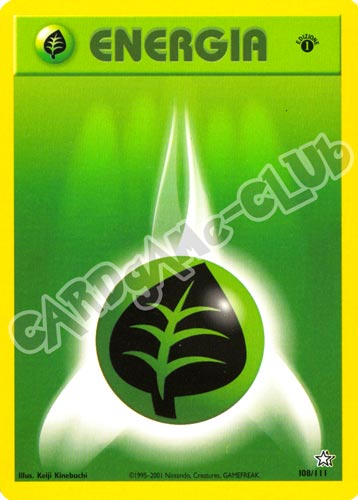 108 / 111 Energia Erba comune 1a edizione (IT) -NEAR MINT-