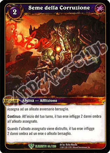 ELEMENTS 094 / 220 Seme della Corruzione non comune (IT) -NEAR MINT-