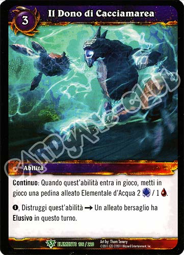 ELEMENTS 106 / 220 Il Dono di Cacciamarea non comune (IT) -NEAR MINT-
