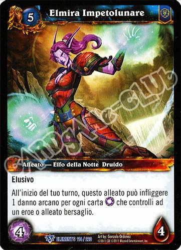 ELEMENTS 114 / 220 Elmira Impetolunare rara (IT) -NEAR MINT-