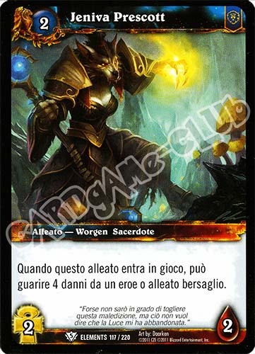 ELEMENTS 117 / 220 Jeniva Prescott comune (IT) -NEAR MINT-