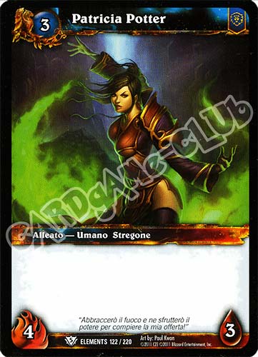 ELEMENTS 122 / 220 Patricia Potter comune (IT) -NEAR MINT-