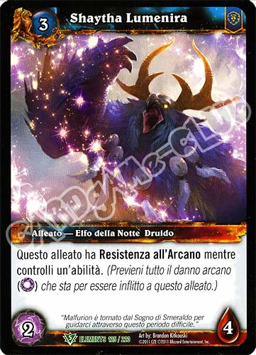ELEMENTS 125 / 220 Shaytha Lumenira non comune (IT) -NEAR MINT-
