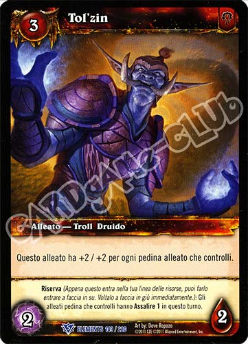 ELEMENTS 149 / 220 Tol'zin rara (IT) -NEAR MINT-