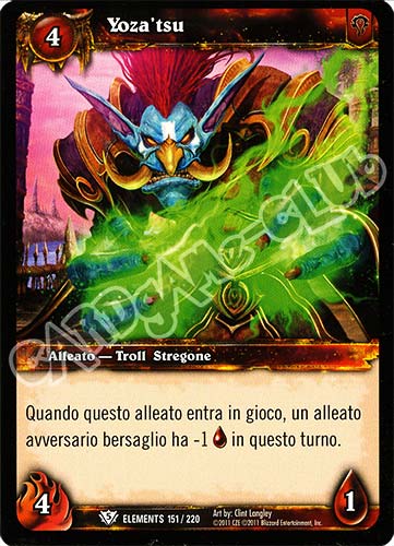 ELEMENTS 151 / 220 Yoza'tsu comune (IT) -NEAR MINT-