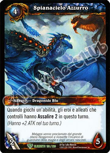 ELEMENTS 159 / 220 Spianacielo Azzurro non comune (IT) -NEAR MINT-