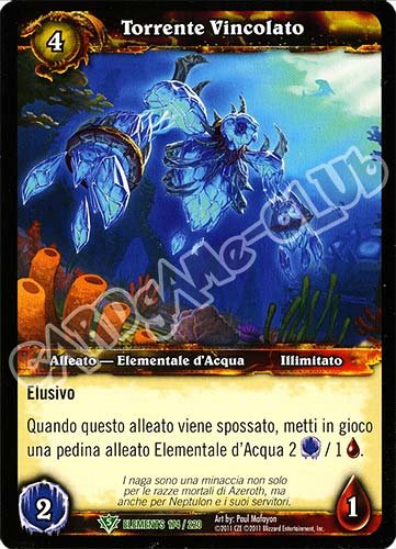 ELEMENTS 174 / 220 Torrente Vincolato non comune (IT) -NEAR MINT-