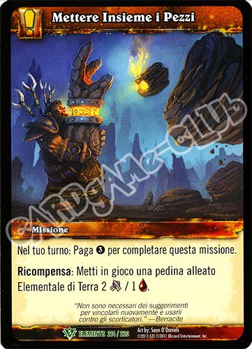 ELEMENTS 214 / 220 Mettere Insieme i Pezzi non comune (IT) -NEAR MINT-