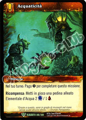 ELEMENTS 215 / 220 Acquaticita' non comune (IT) -NEAR MINT-