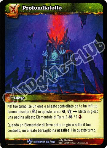 ELEMENTS 218 / 220 Profondiatollo rara (IT) -NEAR MINT-